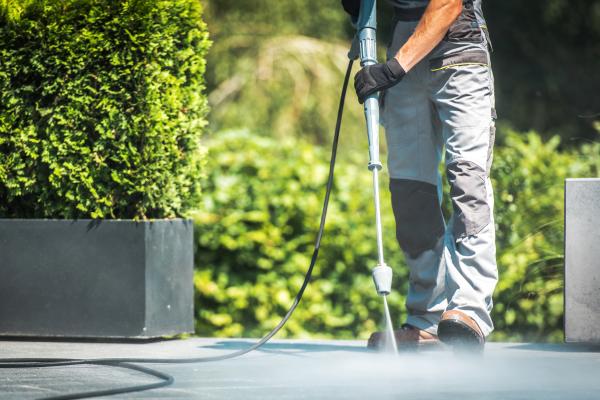 outdoor patio pressure cleaning